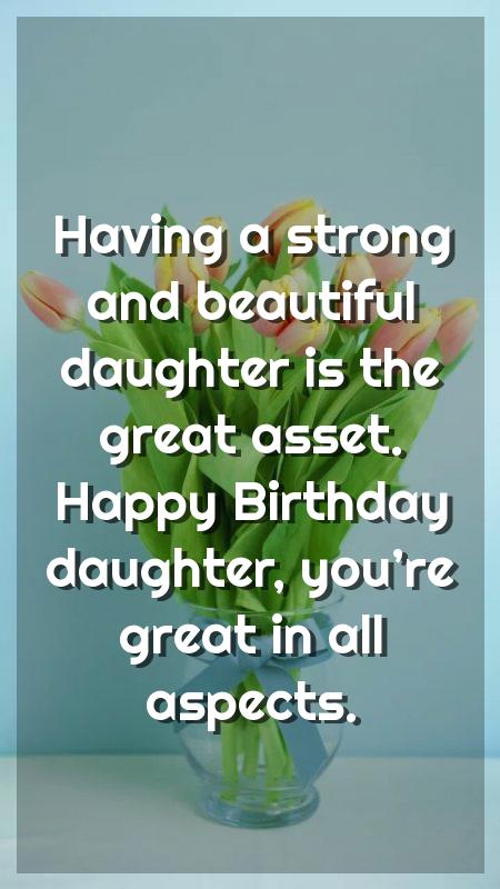 18th birthday message for daughter